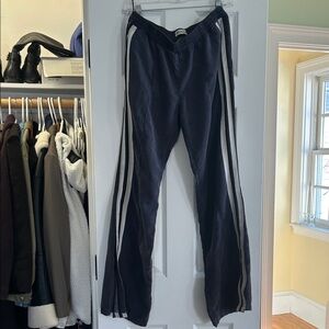 St. Roche Navy Wide Leg Track Pants